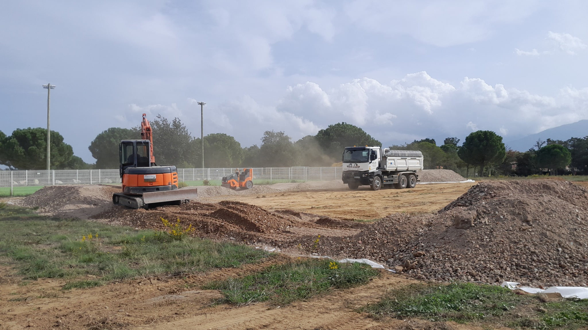 Réalisation d’un Pump Track pour la Mairie de Banyuls dels Aspres