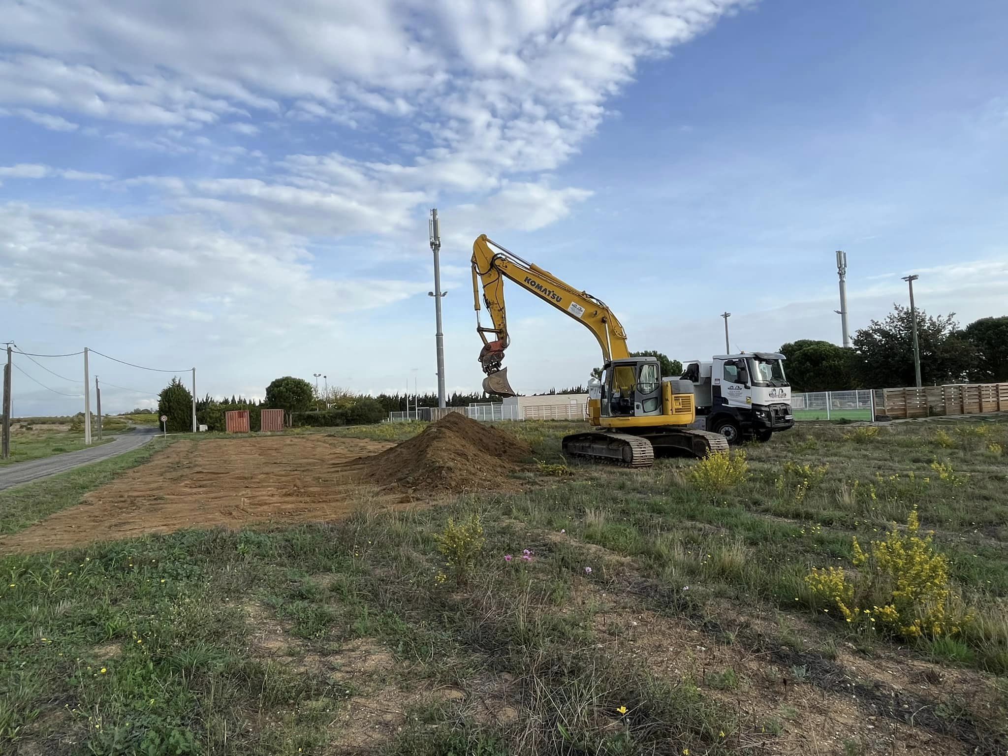 Réalisation d’un Pump Track pour la Mairie de Banyuls dels Aspres