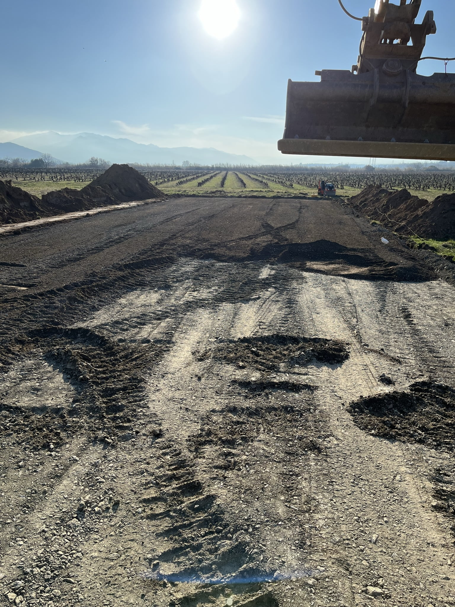 Chantier à Banyuls dels Aspres