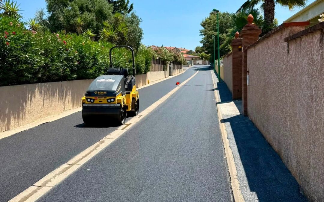 Réfection de voirie à Banyuls-dels-Aspres : concassé, enrobé, trottoir…